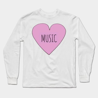 Love music Long Sleeve T-Shirt